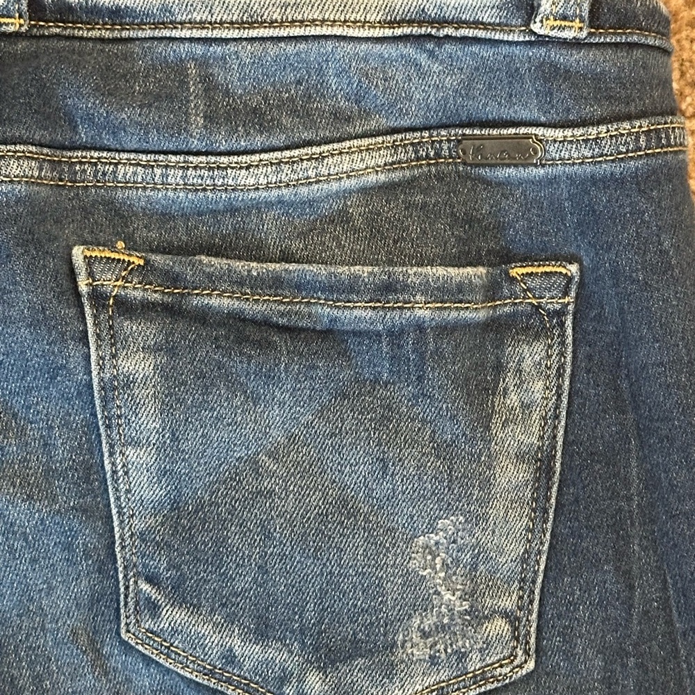 KanCan Dark Blue Flare Jeans Women’s Size 31 - Picture 8 of 9